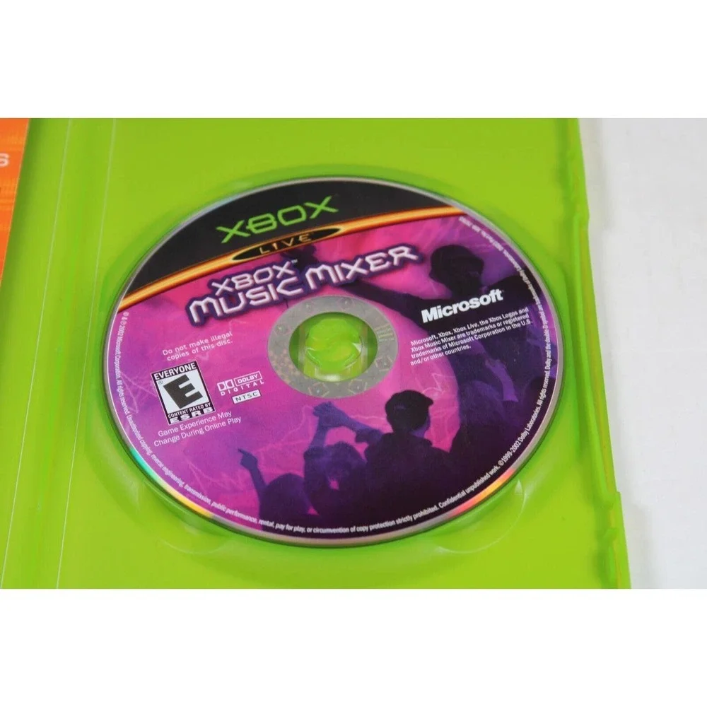 Xbox Music Mixer (Microsoft Xbox, 2003) Authentic, tested/works
